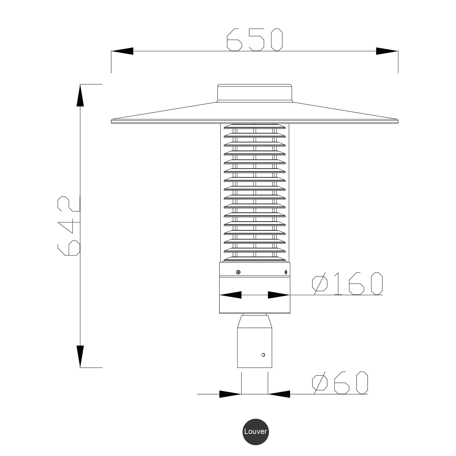 DLG-LED-043-Louver-01 DLG-LED-043-Louver-01